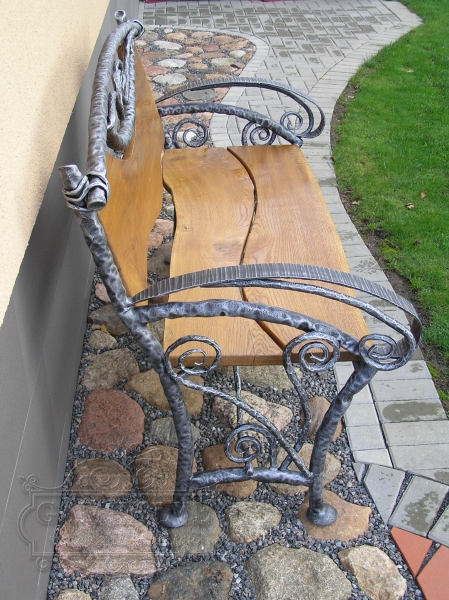Outdoor bench