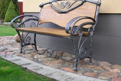 Outdoor bench