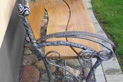Outdoor bench