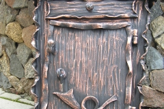 Blacksmith postbox curl sides HOUSE
